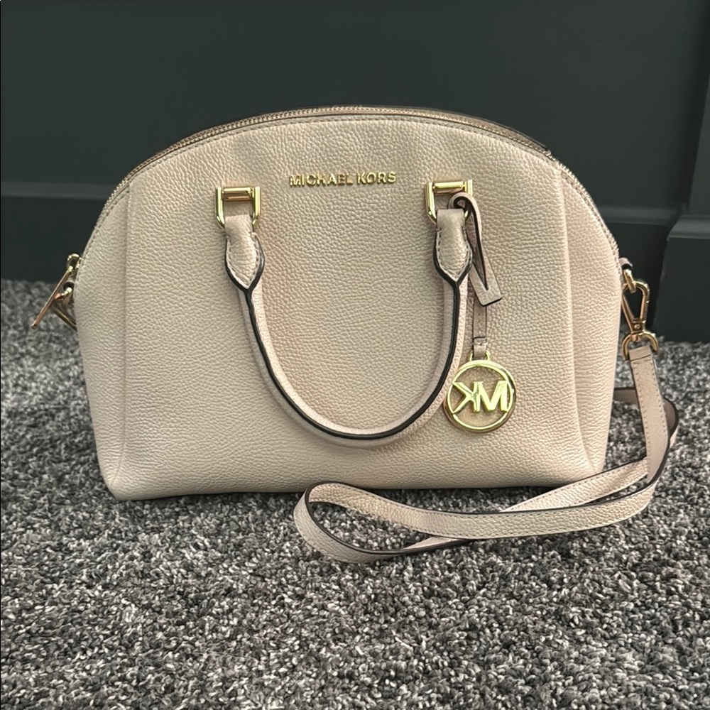 Michael Kors Beige Crossbody Bag
